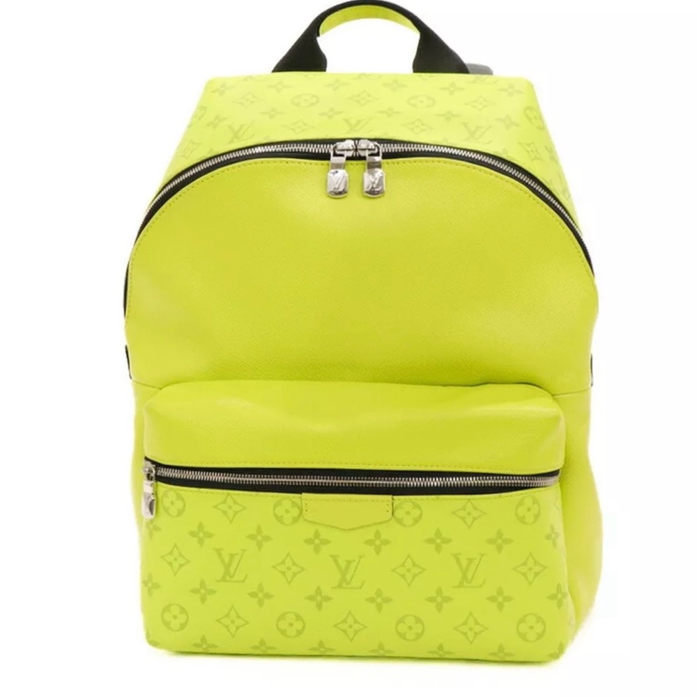 Louis Vuitton Neon Yellow Monogram Backpack
